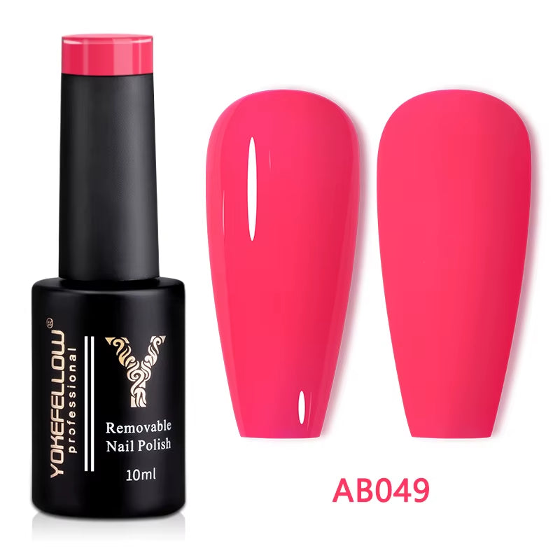 Reflective Glitter Gel Nail Polish – 10ml Sparkly UV LED Nail Art Gel