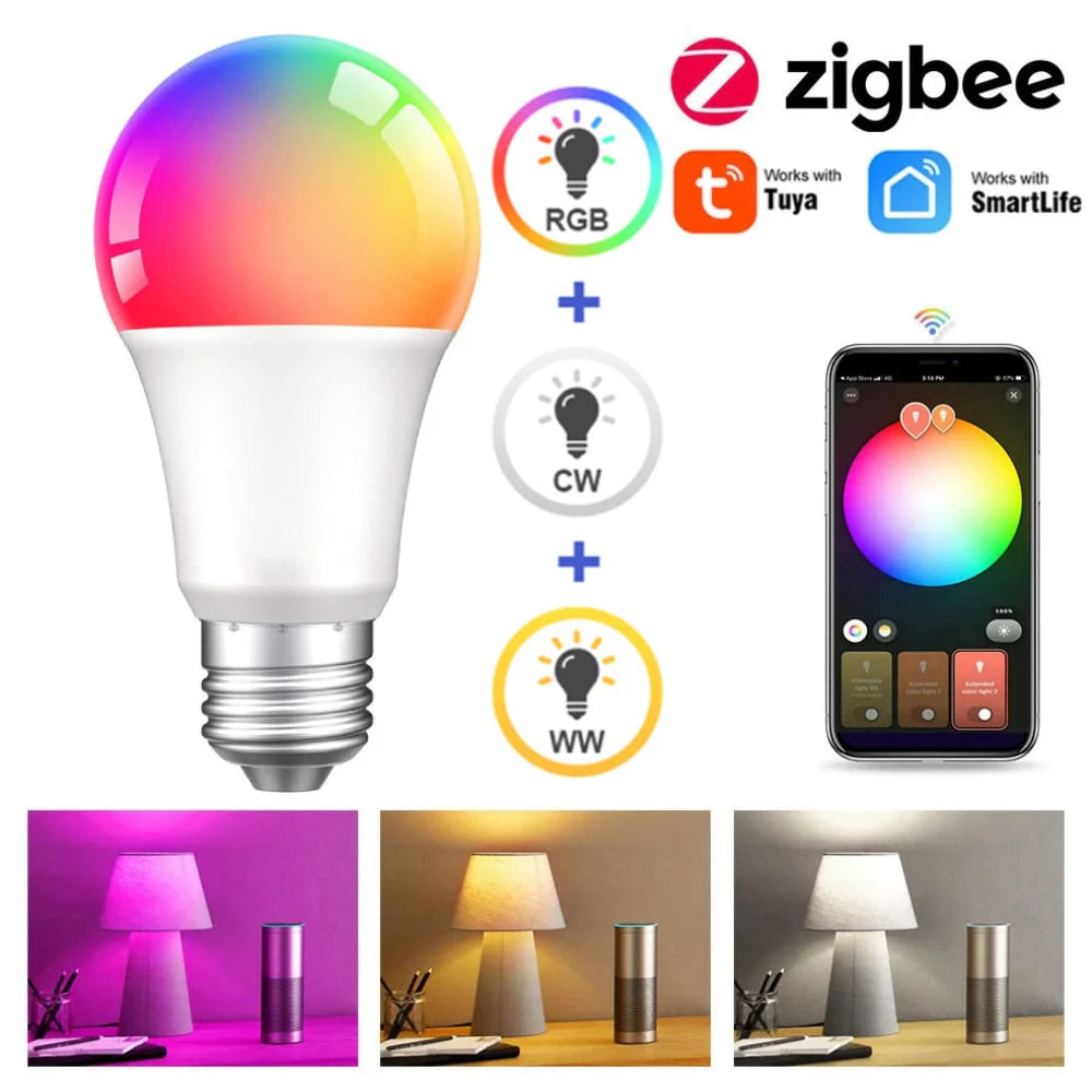 Smart RGB LED Lamp with Remote Control – Color Changing Home Light Bulb