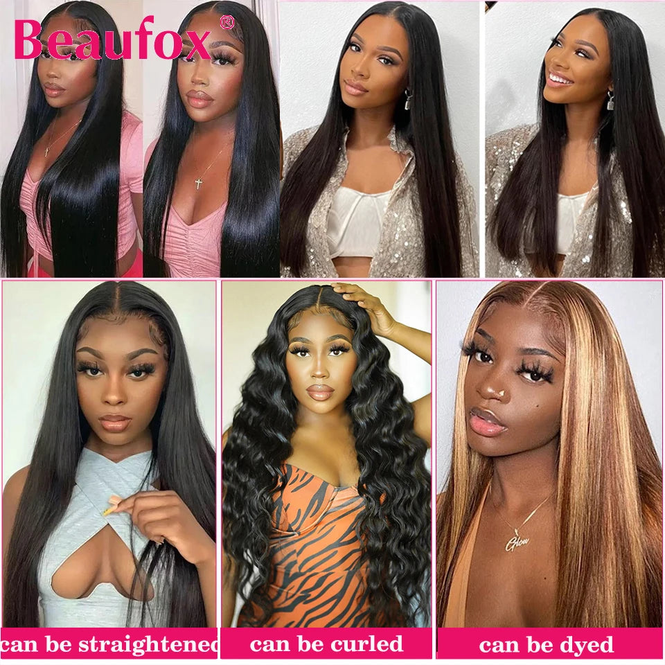 Brazilian Straight Human Hair Weave Bundles - Soft, Silky, Natural Look