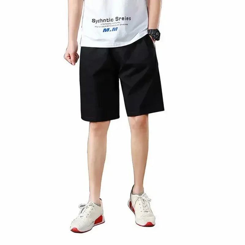 Letter Embroidery Basketball Shorts – Men’s Streetwear Sports Shorts