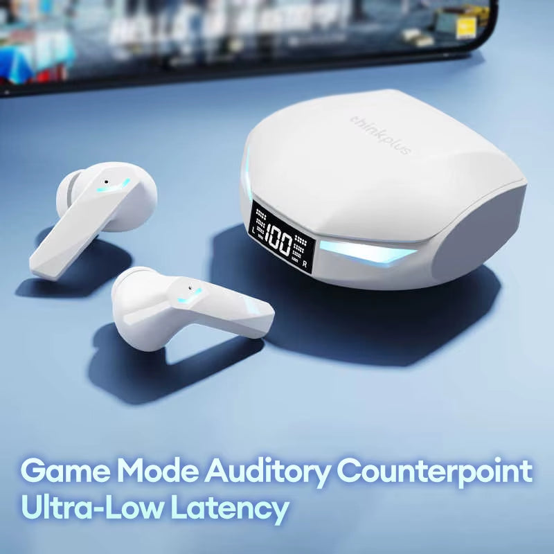 GM2 PRO MAX Wireless Bluetooth 5.4 Earbuds with LED Display Charging Case