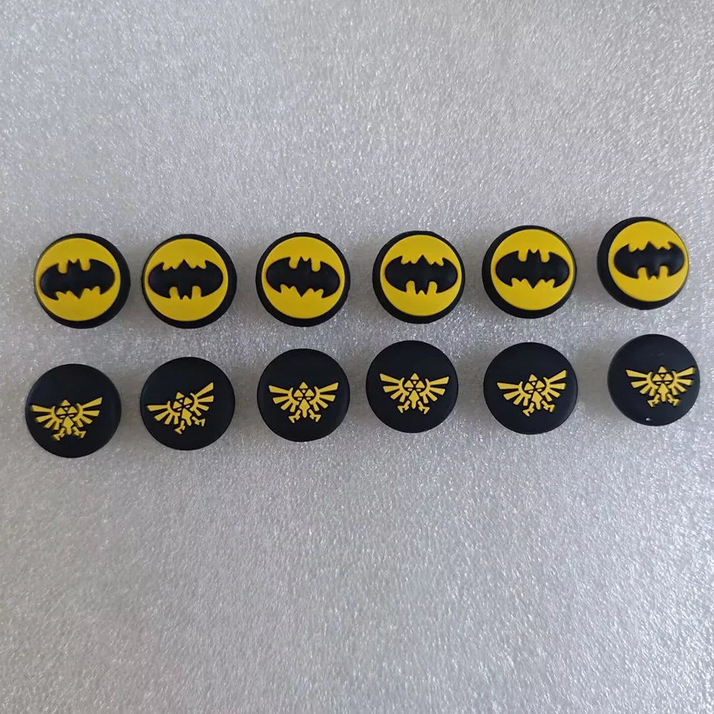 4Pcs Silicone Thumb Stick Caps Grip for Analog Joystick, Anti-Slip Controller Covers for PS5 PS4 Xbox Switch