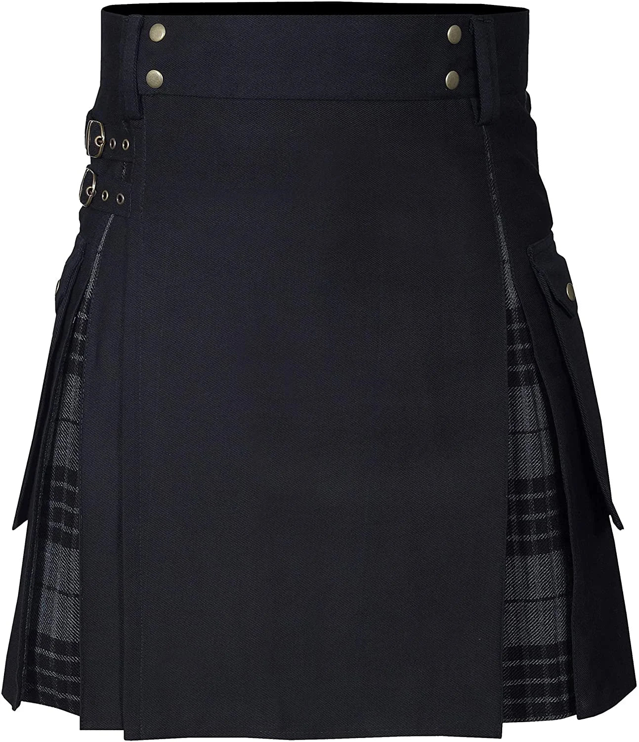 Men’s Utility Kilt – Premium Cotton Hybrid Jeans Kilt