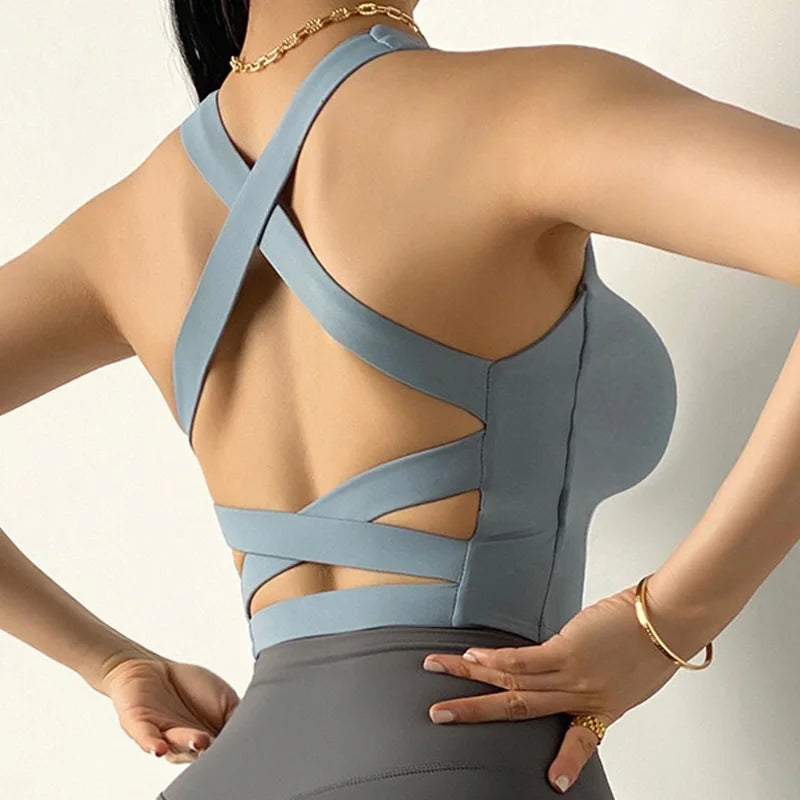 Summer V-Neck Ribbed Crop Top for Women