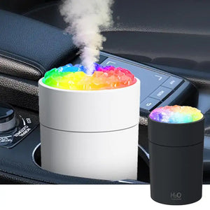Portable Ultrasonic Bedroom Humidifier with LED Light for Home and Office