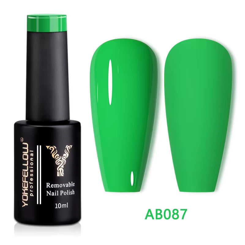 Reflective Glitter Gel Nail Polish – 10ml Sparkly UV LED Nail Art Gel