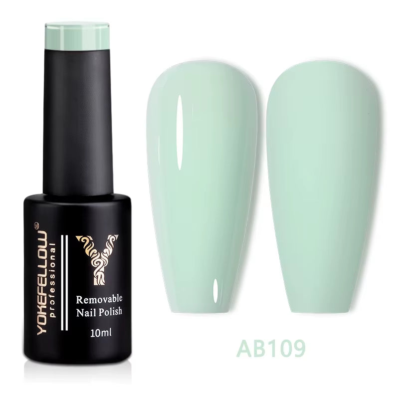 Reflective Glitter Gel Nail Polish – 10ml Sparkly UV LED Nail Art Gel
