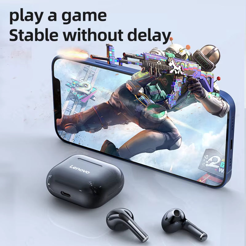 Lenovo LP40 Bluetooth 5.0 TWS Wireless Earphones with Charging Case