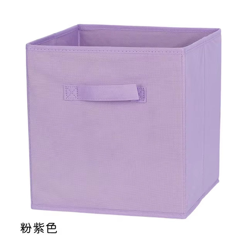 Non-Woven Fabric Storage Bin Organizer for Cabinet Drawers and Shelves