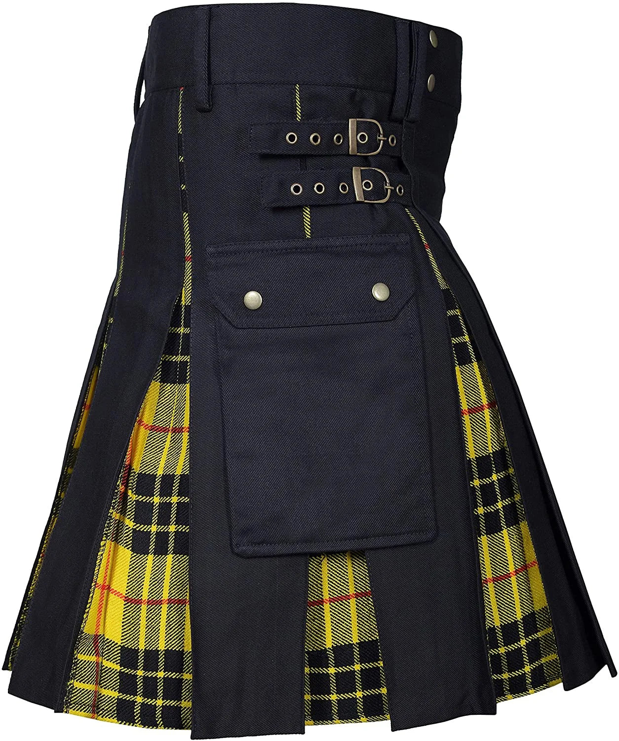 Men’s Utility Kilt – Premium Cotton Hybrid Jeans Kilt